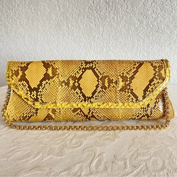Kotur Python clutch bag